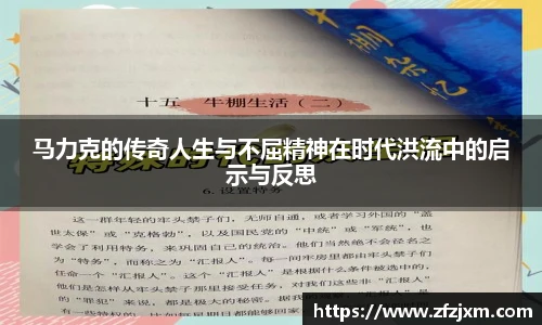 马力克的传奇人生与不屈精神在时代洪流中的启示与反思